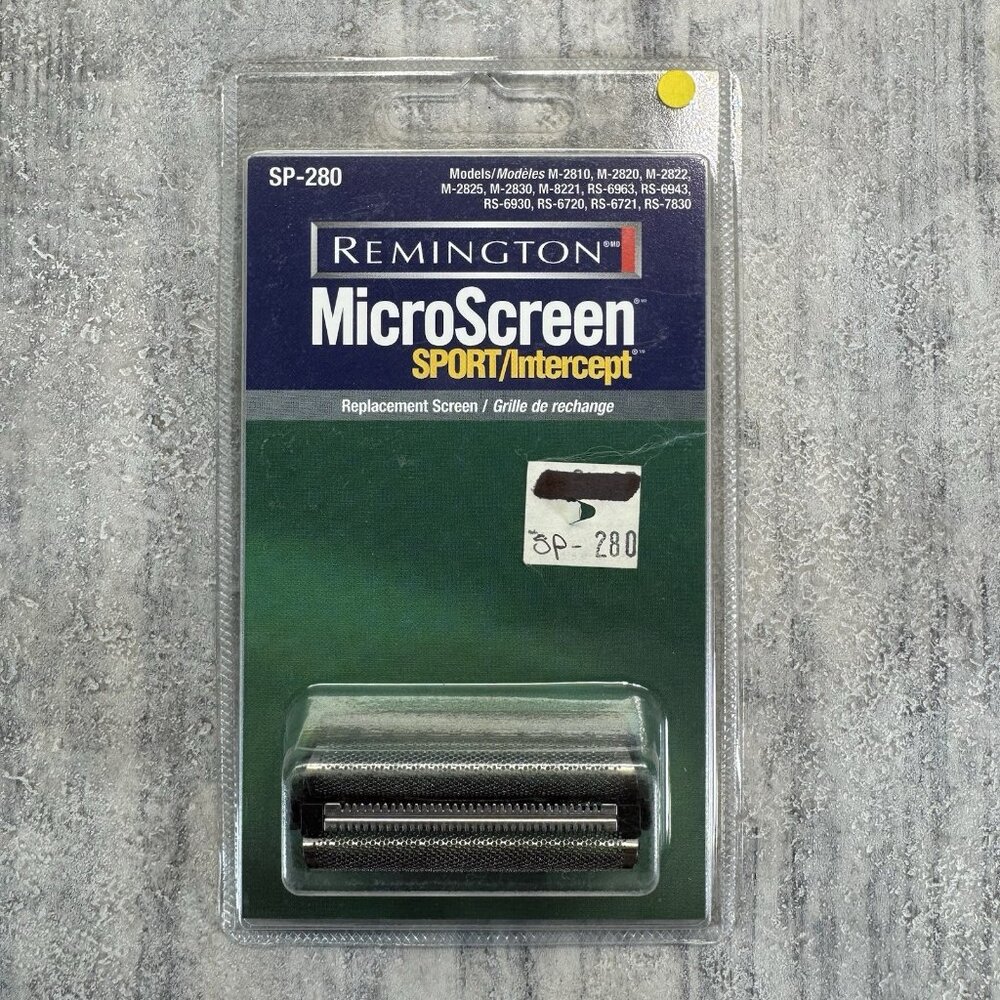 Remington SP-280 MicroScreen Sport/Intercept Replacement Screen Trimmer Shavers